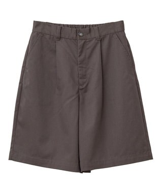 AMERICAN HOLIC ワンタックハーフパンツ Brown