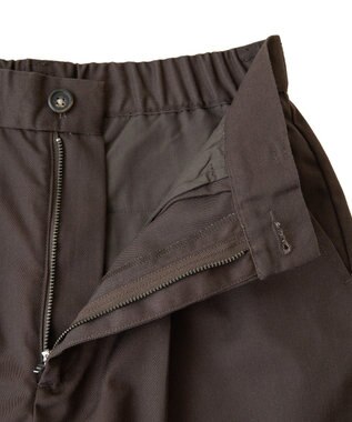 AMERICAN HOLIC ワンタックハーフパンツ Brown