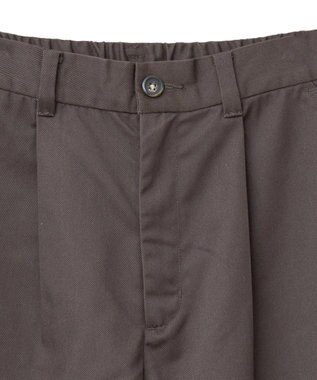 AMERICAN HOLIC ワンタックハーフパンツ Brown