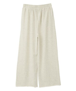 earth music&ecology センターシームタックスウェットパンツ Oatmeal