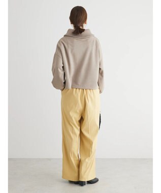 Green Parks ・ＥＬＥＮＣＡＲＥ　ＤＵＥ　スエードポンチハーフＺＩＰ Gray Beige