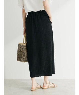 Green Parks ・Ｒａｙ　Ｃａｓｓｉｎ　フクレジャカードナロースカート Black