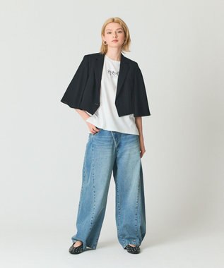GRACE CONTINENTAL グラフィティビジューノースリーブ ホワイト