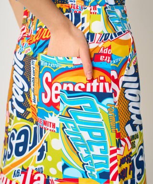FILA GOLF／marie claire 【Loudmouth】柄スカート Bubbles