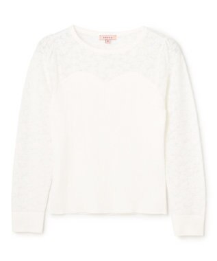 TOCCA 【chayさん着用】LOVING HEART ニットトップス アイボリー系