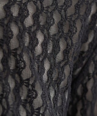 earth music&ecology レースパーカー Black