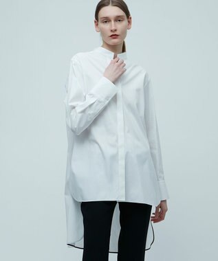 BEIGE， BAILLEUL / ロングシャツ White