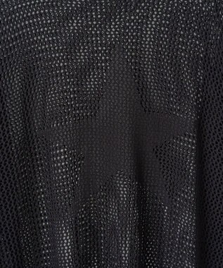 WEGO スターメッシュニットプルオーバー ブラック