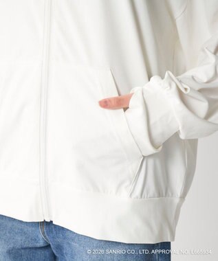 OP／FILA 【Ocean Pacific×ハローキティ】ラッシュパーカー ホワイト