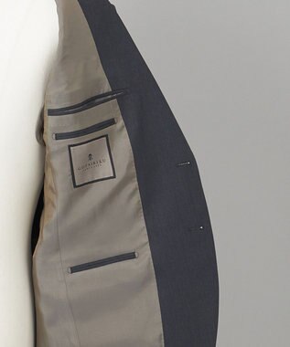 GOTAIRIKU オールシーズン対応【御幸毛織】WOOL×SOLOTEX ストレッチスーツ（グレー無地） グレー系