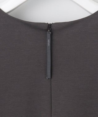 自由区 【洗える・XSサイズあり】ハイツイストポンチボリューム袖 カットソー グレー系