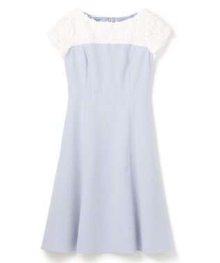 TOCCA 【00サイズあり・洗える】FLY FRERRY ドレス ブルー×オフ