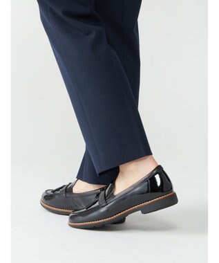 ASICS WALKING ペダラ WC056B 2E ヒール高2.0cm ブラック系