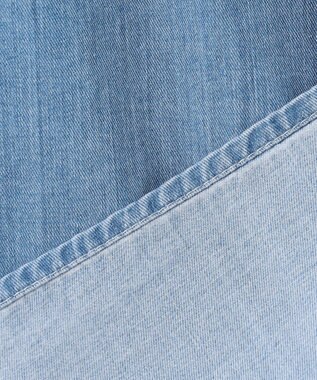 J.PRESS LADIES 【洗える】5ozバージラコンパクト デニムシャツ ユーズド系