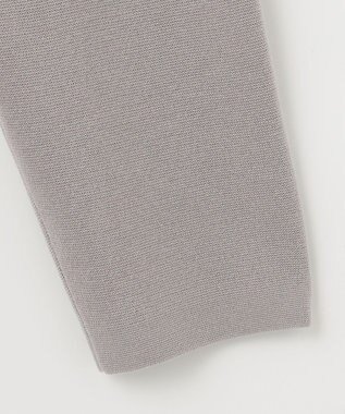 自由区 【XSサイズ～/洗える/セット着用可】ドライコットンハイゲージ ニットライトアウター ベージュ系