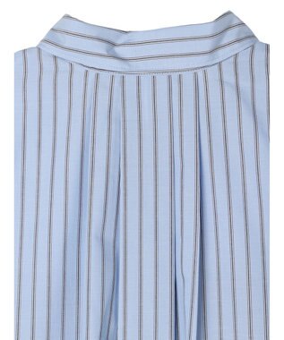 Green Parks 胸元ポケットイージーケアストライプシャツ Multi