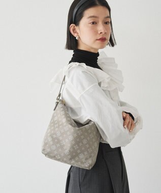 russet スタンダードミニショルダーバッグ <ナイロンジャガード>(CE-1627) N.Gray