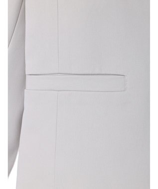 Green Parks ｅｆ－ｄｅ　ストレッチツイルカラーレスジャケット Gray Beige