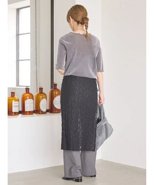 AMERICAN HOLIC シアーベロアＴシャツ Gray