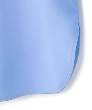 BEIGE， 【WEB限定・S-size】STOW / フリルブラウス Sax