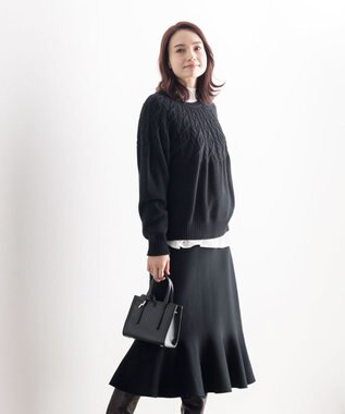 ONWARD Reuse Park 【自由区】スカート秋冬 ネイビー