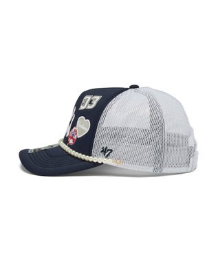 WEGO 【ユニセックス着用ITEM】＇47　HITCH　FM　MLB　TRENDY　TEAM ネイビー