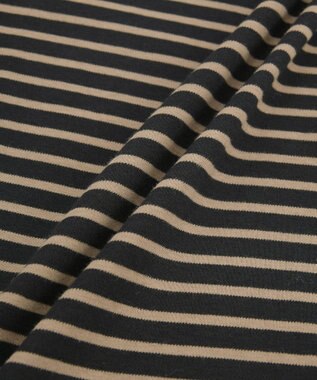 AMERICAN HOLIC アソートラウンドカットプルオーバー Border Black