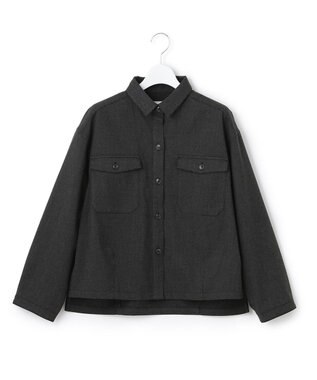 J.PRESS YORK STREET 【WOMEN】ショートCPOジャケット グレー系3