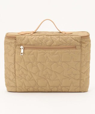 UNBILLION cachecache 星キルティング加工PCバッグ ベージュ