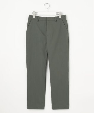 J.PRESS LADIES L 【洗える・撥水】中空タスランチノ テーパード パンツ アーミーグリーン系