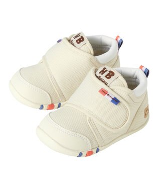 MIKI HOUSE HOT BISCUITS 【11.5cm-13.5cm】 ファーストベビーシューズ ベージュ