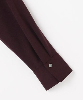 J.PRESS LADIES ジョーゼットダンボール スキッパー カットソー パープル系