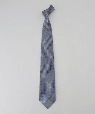 GOTAIRIKU GOTAIRIKU別注【日本製】シルク ネクタイ_チェック柄 サックスブルー系8