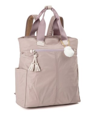ACE BAGS & LUGGAGE kanana project collection タッセル-e トートリュック A4 68874 モーヴピンク