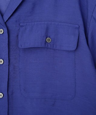 Green Parks ＳＥＴ２点　シャツスカートセットアップ Blue