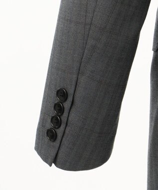 J.PRESS MEN 【ESSENTIAL CLOTHING】ヘリンボーンオーバーペーン スーツ グレー系4