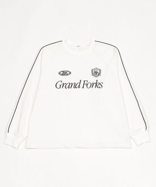 WEGO 【ユニセックス着用ITEM】ショートドロストラインプルオーバー ホワイト