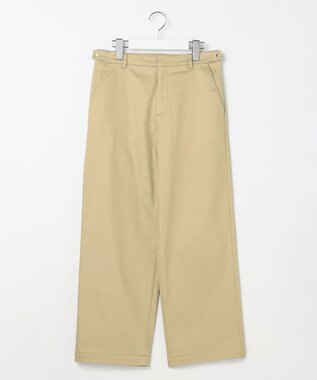 J.PRESS LADIES L 【WEB限定カラーあり】ハイパワーデニムツイル ワイドパンツ 【WEB限定】ベージュ系