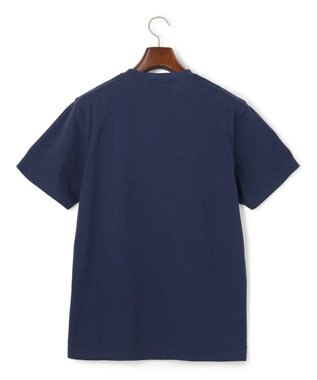J.PRESS MEN 【NYUZELESS】エンブロイダリー モチーフTシャツ ネイビー系