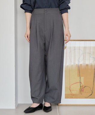 AMERICAN HOLIC カーブスラックスパンツ Gray