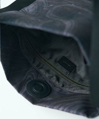 MIYABIYA LAQUOH マーブル墨流し ワンショルダーS ライトグレー