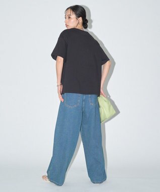 earth music&ecology 刺繍Tシャツ D