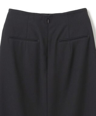 BEIGE， 【洗える】ALAINA / Iラインスカート Black