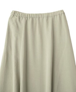 earth music&ecology サテンフレアスカート Mint