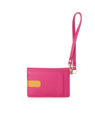 IBIZA MUNDO　牛革　パスケース ピンク