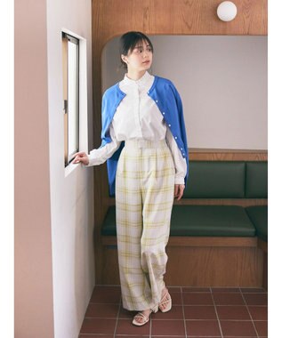 earth music&ecology タックワイドパンツ Check