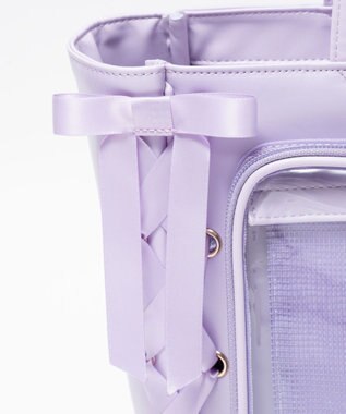 WEGO 【痛バ＆推し活グッズ】レースアップフレーム痛バッグS【一部店舗限定】 ライトパープル