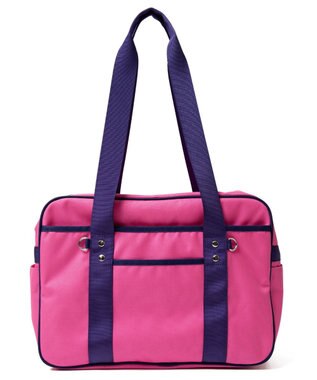 WEGO 【SCHOOLITEM】カラフルスクールバッグ Sピンク