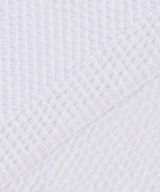 JOSEPH ABBOUD 【オーガニックコットン使用・日本製】JOEコットンサッカークルーネック Tシャツ ライラック系