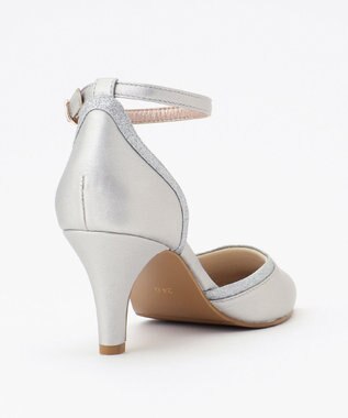 ANY SIS 【23.0~24.0cm】ラメラインブライダル パンプス シルバー